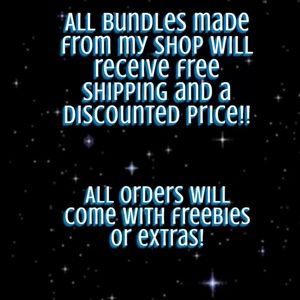 make a bundles from my shop for tons of discounts!